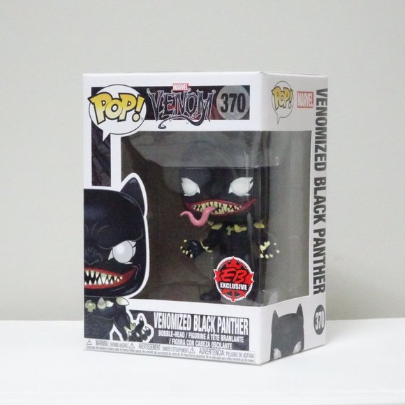 Marvel Venomized Black Panther EB Games Exclusive Funko Pop! #370 - Picture 2 of 4